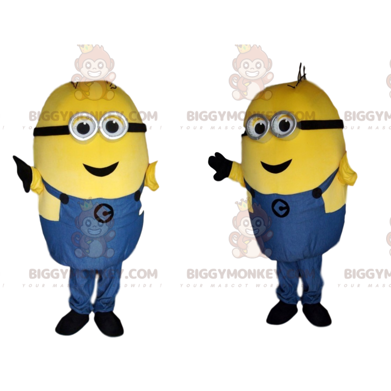 Costume de mascotte BIGGYMONKEY™ de Bob Le Minion très