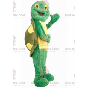 Costume de mascotte BIGGYMONKEY™ de Franklin de tortue verte et