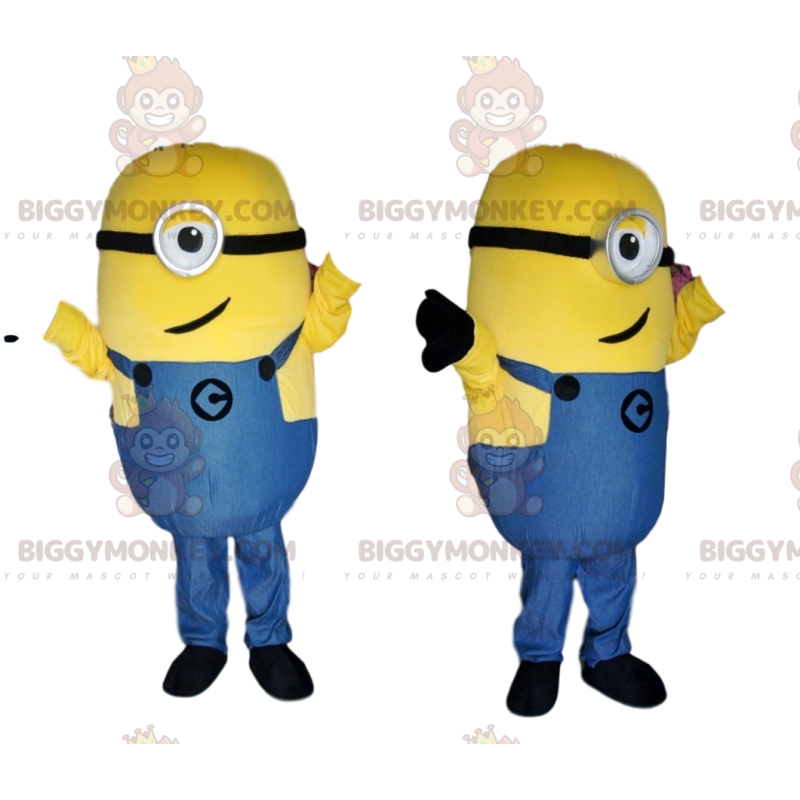 Costume de mascotte BIGGYMONKEY™ de Stuart, notre Minion avec