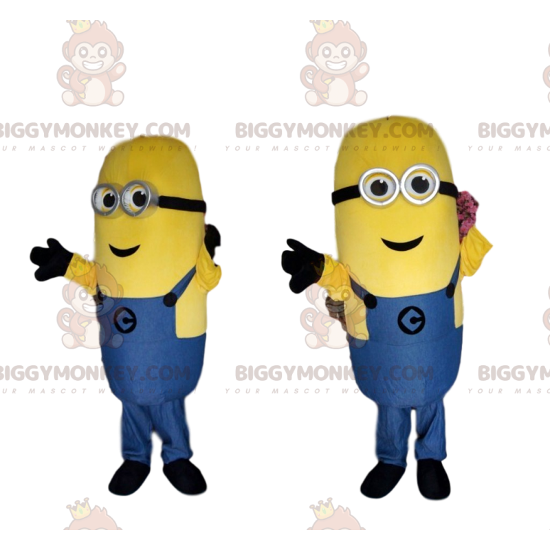 Bandleider Kevin The Minion BIGGYMONKEY™ mascottekostuum -