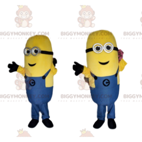 Bandledaren Kevin The Minion BIGGYMONKEY™ maskotdräkt -