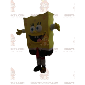 Costume da mascotte Super Crazy SpongeBob BIGGYMONKEY™ -