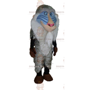 BIGGYMONKEY™ costume mascotte di Rafiki, la famosa scimmia del