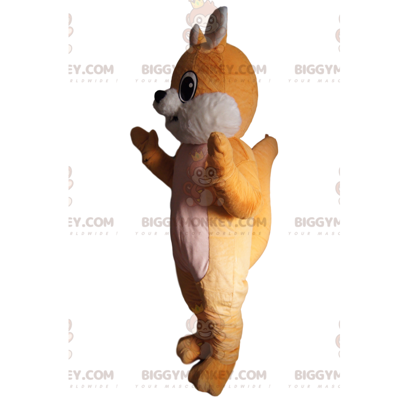 Fantasia de mascote BIGGYMONKEY™ da Raposinha Bonita –