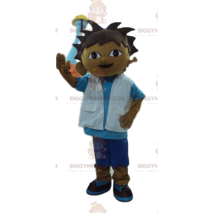 BIGGYMONKEY™-mascottekostuum voor kleine jongen in Scoot-outfit