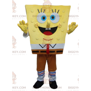 Super nadšený kostým maskota SpongeBob BIGGYMONKEY™ –