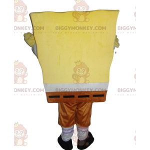 Costume mascotte SpongeBob BIGGYMONKEY™ super entusiasta -