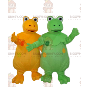 Casimir och Hyppolite BIGGYMONKEY™ Mascot Costume Duo -