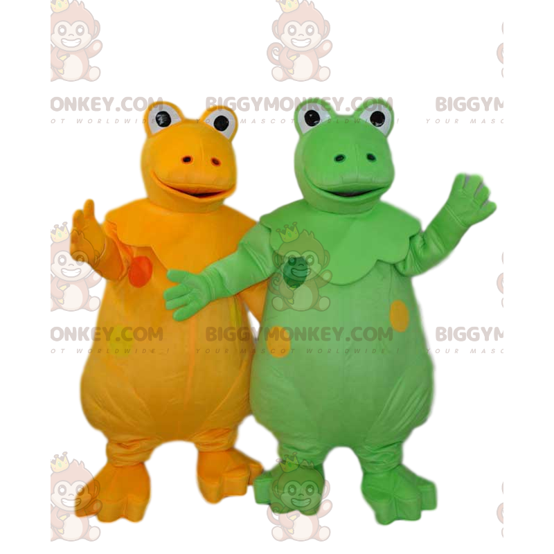 Casimir och Hyppolite BIGGYMONKEY™ Mascot Costume Duo -