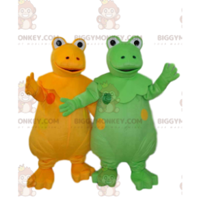 Casimir och Hyppolite BIGGYMONKEY™ Mascot Costume Duo -