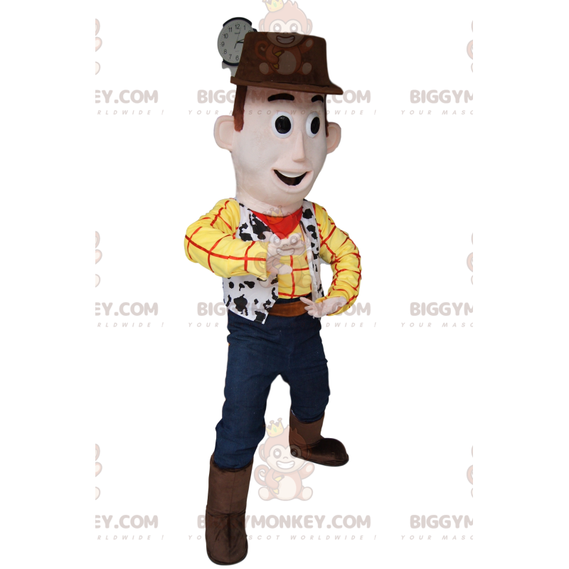 Kostium maskotki Woody'ego Toy Story Super Cowboy BIGGYMONKEY™