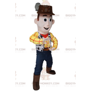Costume de mascotte BIGGYMONKEY™ de Woody, le super cow-boy de