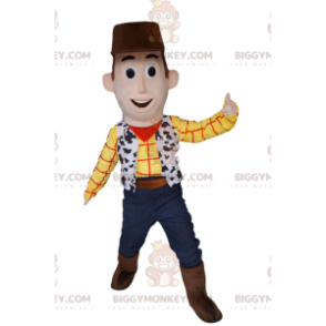 Kostium maskotki Woody'ego Toy Story Super Cowboy BIGGYMONKEY™