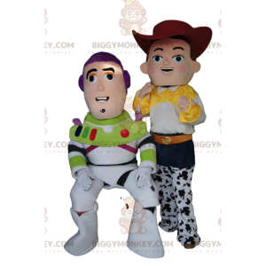 Toy Story Jessie ja Buzz Lightyear BIGGYMONKEY™ maskottipukuduo