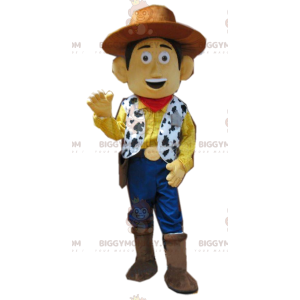 Veselý kostým maskota Woodyho BIGGYMONKEY™, náš Toy Story