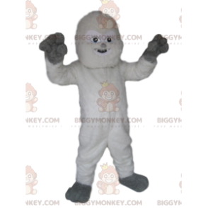 Divertido traje de mascote branco Yeti BIGGYMONKEY™. Fantasia