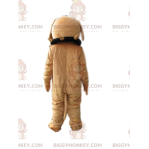 BIGGYMONKEY™ επιθετική στολή μασκότ μπουλντόγκ με κολάρο -