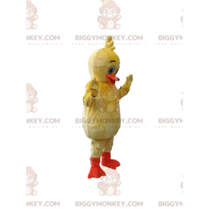 BIGGYMONKEY™ Costume da mascotte Papera gialla con becco