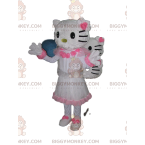 Traje de mascote BIGGYMONKEY™ da Hello Kitty, com um lindo