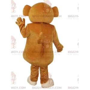 Costume de mascotte BIGGYMONKEY™ de petit singe marron et