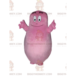 Barbapapas BIGGYMONKEY™ maskotkostume, The All Pink Daddy -