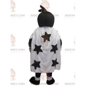 Traje de mascote Crow BIGGYMONKEY™ com roupas esportivas em