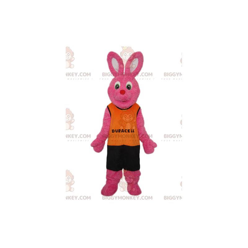 Duracell Pink Bunny BIGGYMONKEY™ maskotdräkt - BiggyMonkey