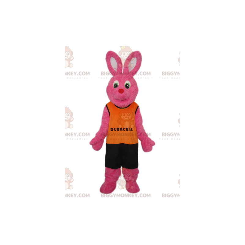 Kostium maskotka różowy króliczek BIGGYMONKEY™ Duracell -