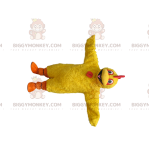 BIGGYMONKEY™ Mascot Costume Yellow Chicken With Cute Red Crest