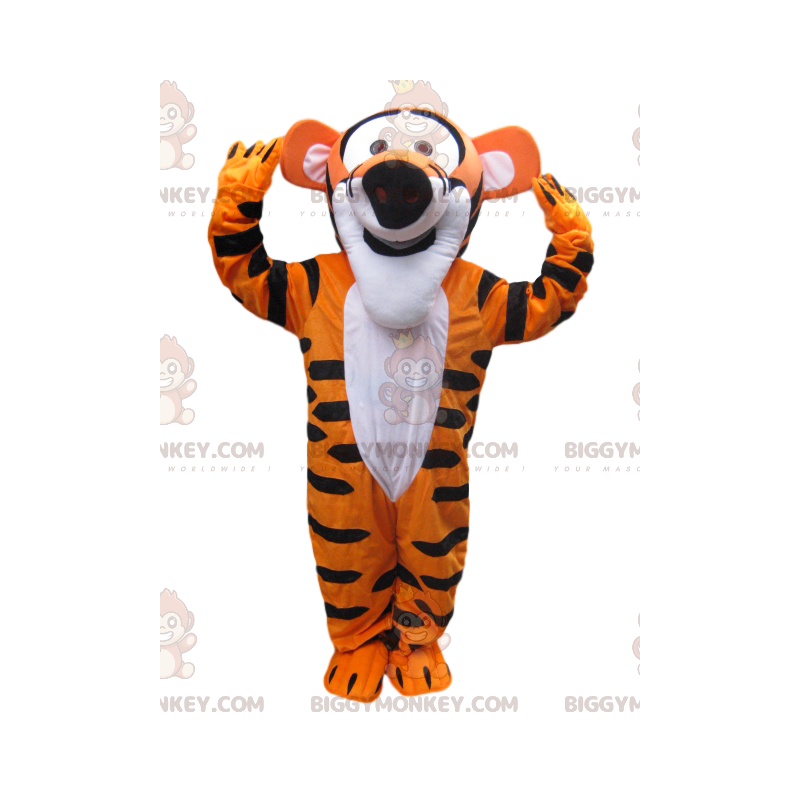 Tigger BIGGYMONKEY™ maskotkostume fra Winnie The Pooh-universet