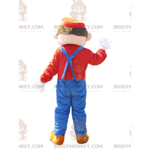 Disfraz de mascota BIGGYMONKEY™ de Mario Bros, el famoso