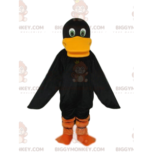 BIGGYMONKEY™ Costume da mascotte Anatra nera con grande becco