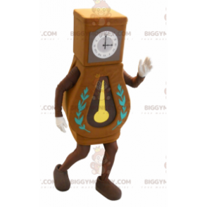 Costume de mascotte BIGGYMONKEY™ d'horloge de parquet géante -