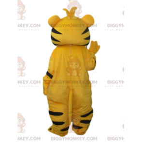 Cute Yellow & Black Tigger Mascot Costume BIGGYMONKEY™ –