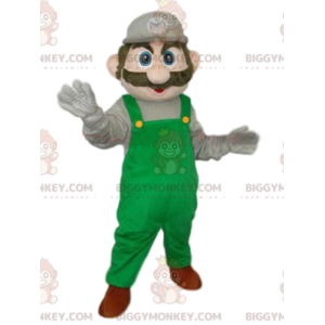 Traje de mascote BIGGYMONKEY™ de Luigi, o famoso personagem