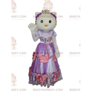 Costume da mascotte BIGGYMONKEY™ di Hello Kitty con vestito