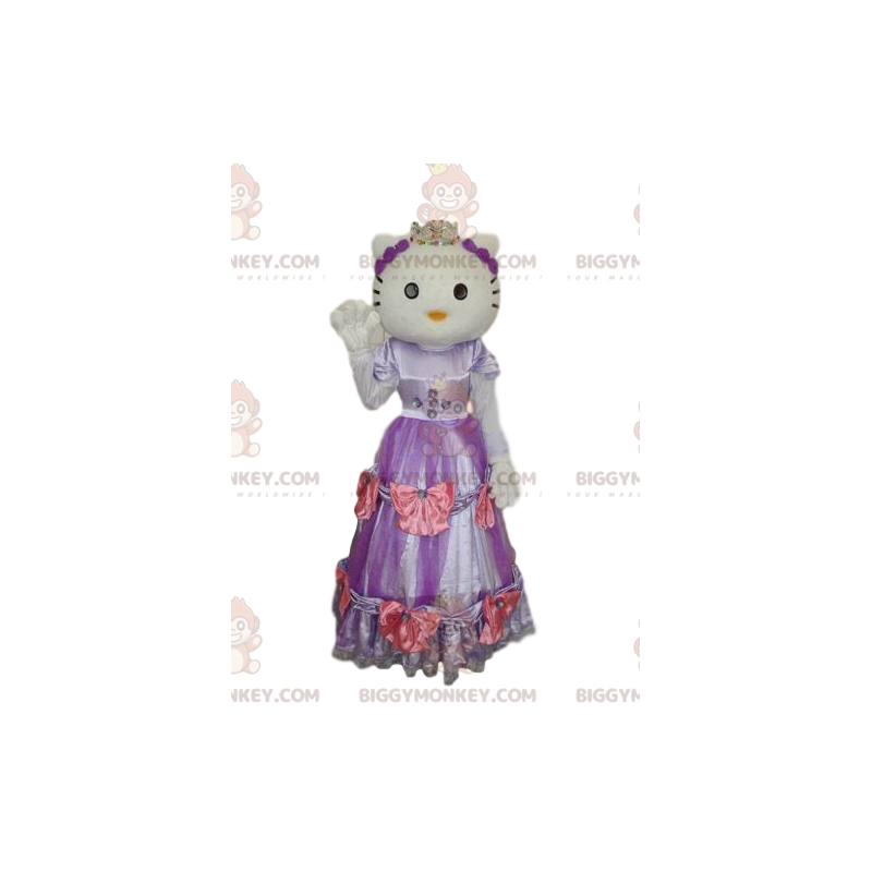 Costume da mascotte BIGGYMONKEY™ di Hello Kitty con vestito