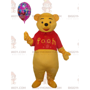 Costume de mascotte BIGGYMONKEY™ de Winnie L'Ourson avec un