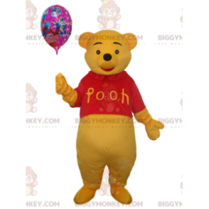 Fato de mascote Winnie The Pooh BIGGYMONKEY™ com balão –