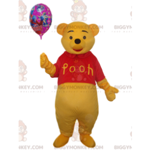 Kostým medvídka Pú BIGGYMONKEY™ maskota s balónkem –