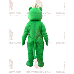 Traje de mascote BIGGYMONKEY™ de hilário monstrinho verde e