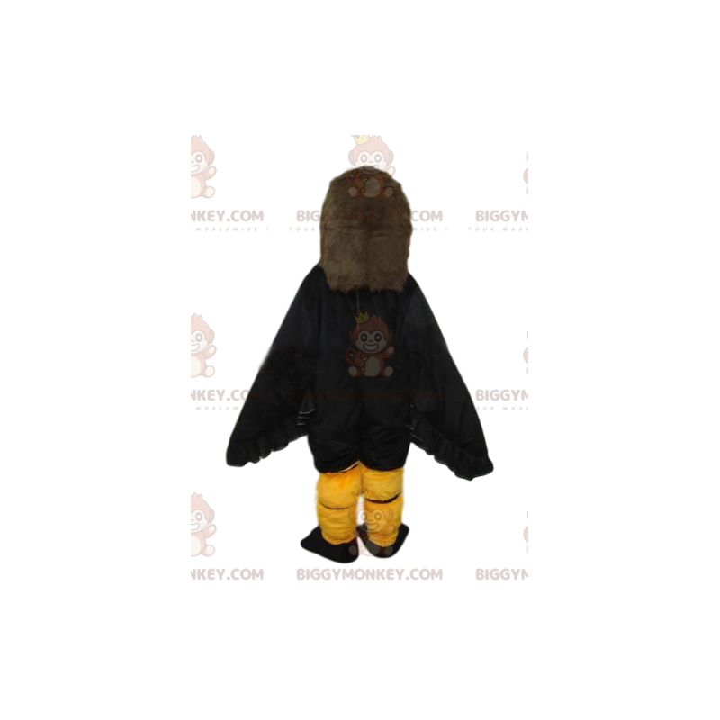 BIGGYMONKEY™ majestätisk brun örnmaskotdräkt. örn kostym -