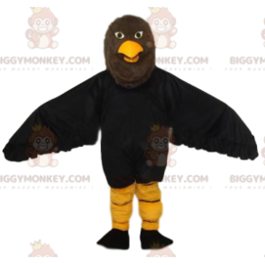 BIGGYMONKEY™ Maestoso costume da mascotte dell'aquila bruna.