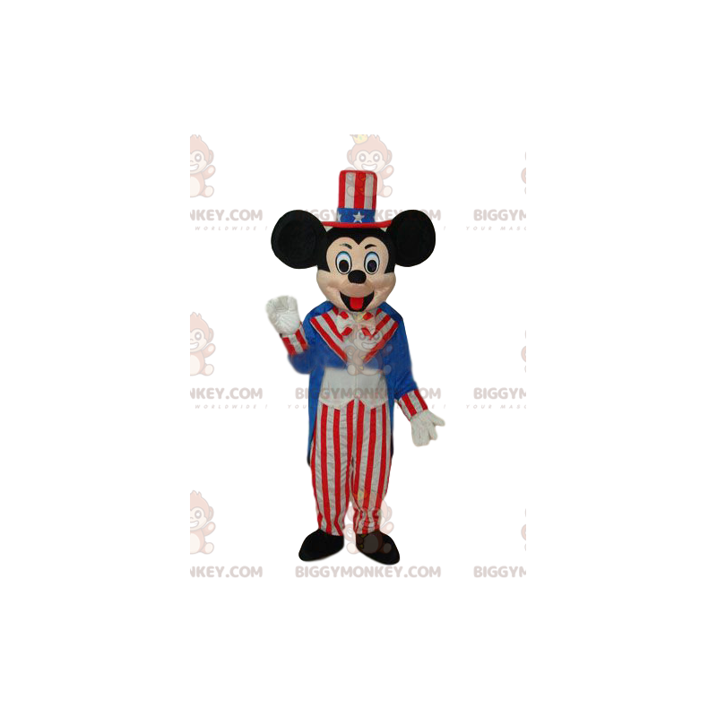 Mickey's BIGGYMONKEY™ Mascot Costume in American Party Dress -