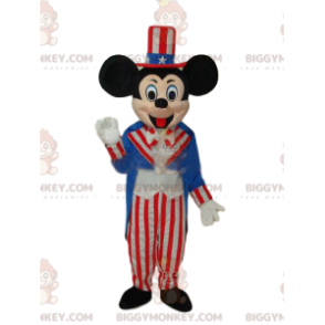 Mickey's BIGGYMONKEY™ maskotdräkt i amerikansk festklänning -