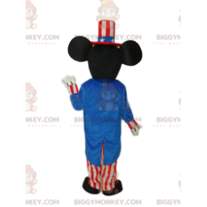 Costume de mascotte BIGGYMONKEY™ de Mickey en tenue de fête