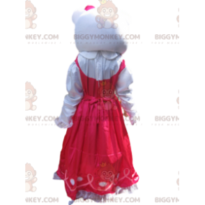 Kostým maskota Hello Kitty BIGGYMONKEY™ s fuchsiovými