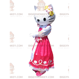 Kostým maskota Hello Kitty BIGGYMONKEY™ s fuchsiovými