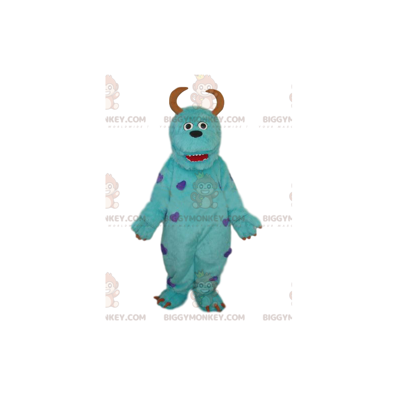 BIGGYMONKEY™ Maskottchenkostüm von Sully, dem berühmten blauen