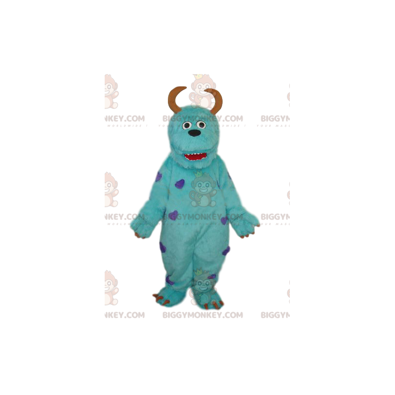 Traje de mascote BIGGYMONKEY™ de Sully, o famoso monstro azul